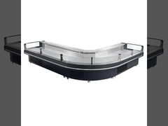 700L Multideck Open Chiller Supermarket Showcase Lodówka z parownikiem