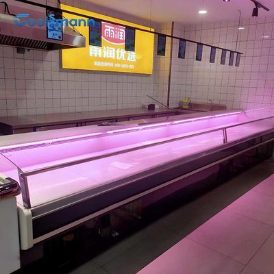 Wolnostojąca zamrażarka do mięsa 570L Chłodziarka do żywności 0 - 5 ℃ Witryna